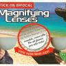 (Option 1)  SINGLE PAIR MAGNIFYING LENSES (1.2" Diameter)